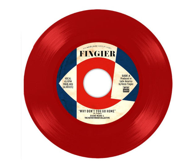 DIANE WARD & The Kevin Fingier Collective (ダイアン・ワード & ザ・ケヴィン・フィンガー・コレクティヴ) - Why Don't You Go Home (UK 限定「赤盤」7"/New)大当たり!MOD-R&Bノーザン好きドンピシャ、DJマスト!