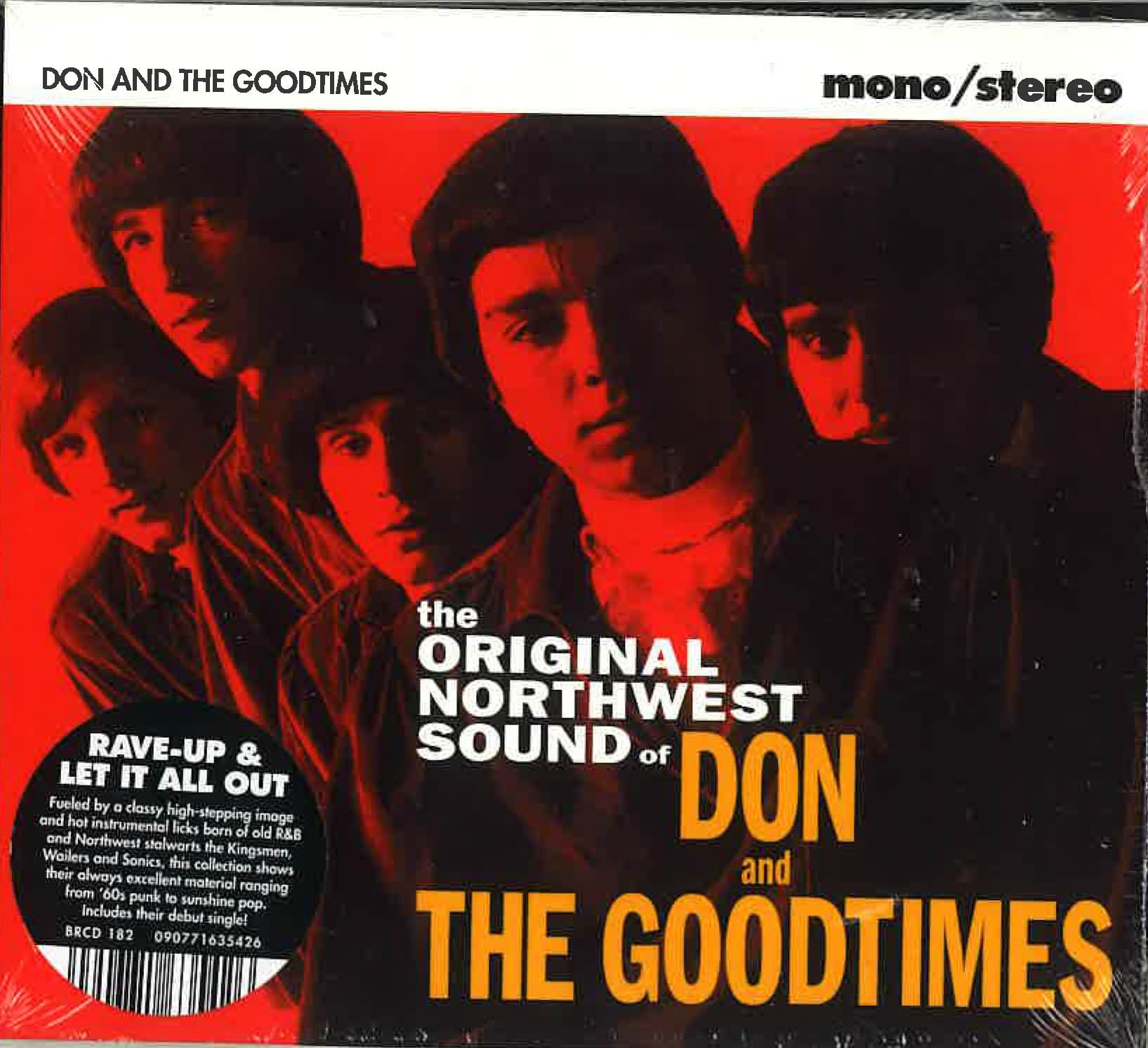 DON AND THE GOODTIMES (ドン・アンド・ザ・グッドタイムス) - The Original Northwest Sound Of Don & The Goodtimes (US 限定デジパックCD/ New)