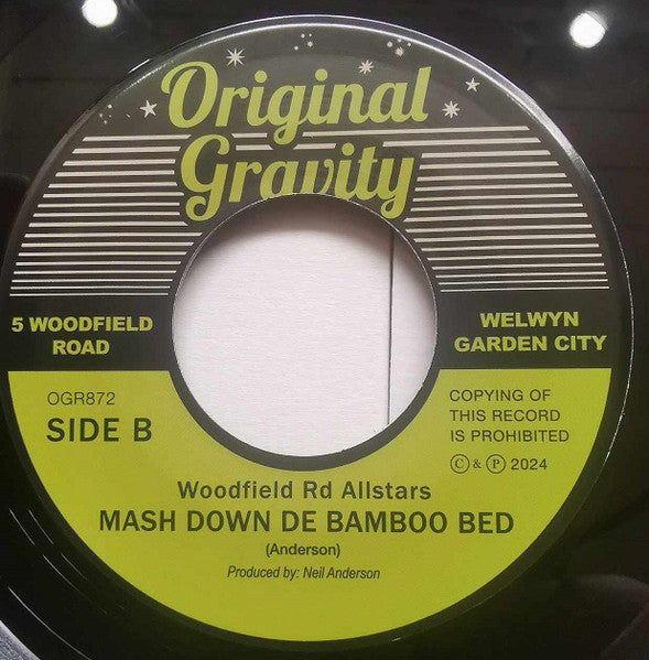 DONNOYA DRAKE / Woodfield Rd AllStars (ドノヤ・ドレイク / ウッドフィールド・ロード・オールスターズ) - Be My Baby (UK 初回限定「黒・緑ラベ」 7"+カンパニースリーブ/New)ロネッツ名曲ロックステディ・カヴァ!