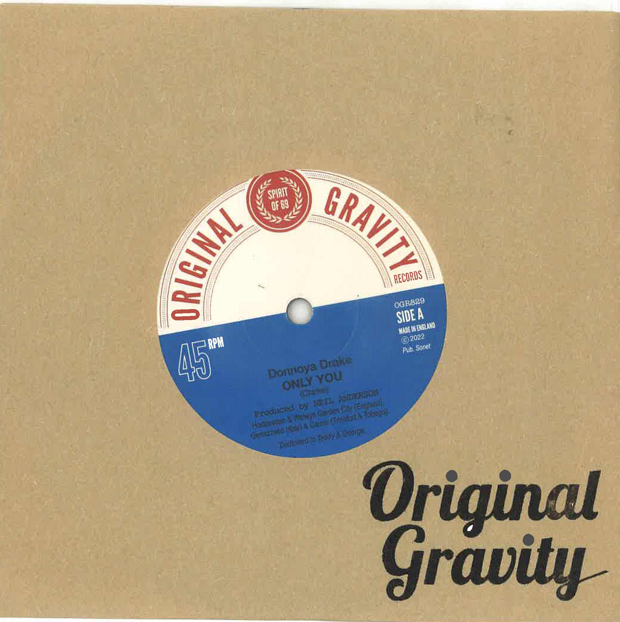 DONNOYA DRAKE / Woodfield Rd AllStars (ドノヤ・ドレイク / ウッドフィールド・ロード・オールスターズ) - Only You / Shake Up The Dance (UK 限定 7"/New)