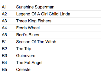 DONOVAN (ドノヴァン) - Sunshine Superman (UK限定リマスター再発180g「モノラル」 LP/New)