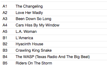 DOORS (ドアーズ) - L.A. Woman (EU 限定復刻再発 180g ステレオ LP/New) '71年6作目アルバム