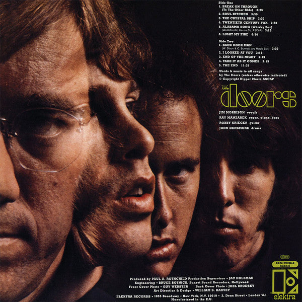 DOORS     (ドアーズ)  - The Doors (1st) (EU 限定復刻再発「モノラル・ミックス」180g LP/New)
