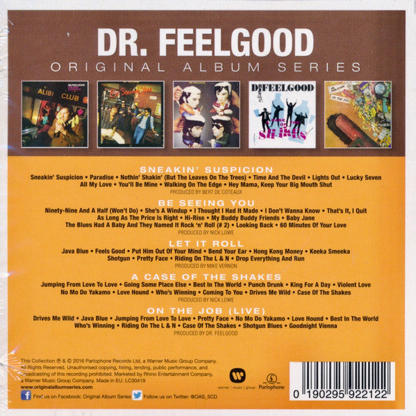 DR.FEELGOOD (ドクター・フィールグッド) - Original Album Series (EU 限定CDx5枚組ボックス・セット/New)