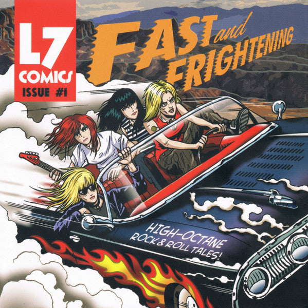 L 7 (エル・セブン) - Fast And Frightening (UK 限定リリース 2xCD/NEW) '16年レア音源コンピレーション