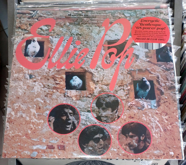 ELLIE POP (エリー・ポップ)  - S.T. <1st Album > (US サンデイズド社限定再発「クリア・ヴァイナル」ステレオ LP/New)