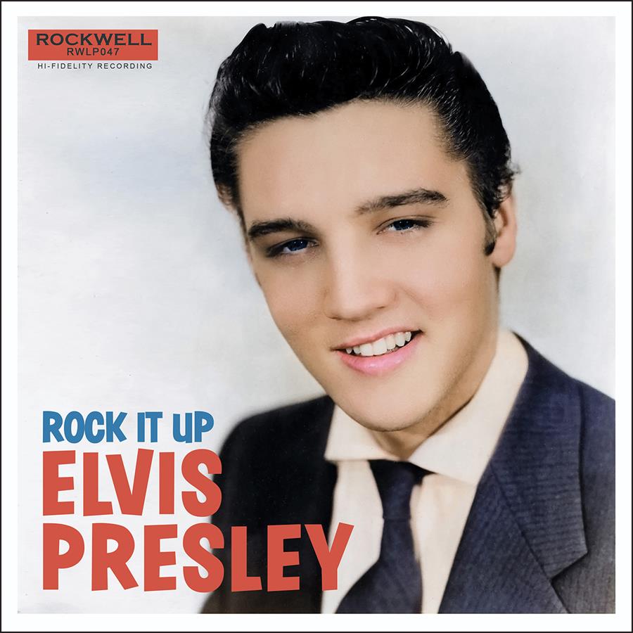 ELVIS PRESLEY (エルヴィス・プレスリー) - Rock It Up (EU 限定「ライト・ブルー・ヴァイナル」LP/New)  '54〜'56年別テイク全14曲！