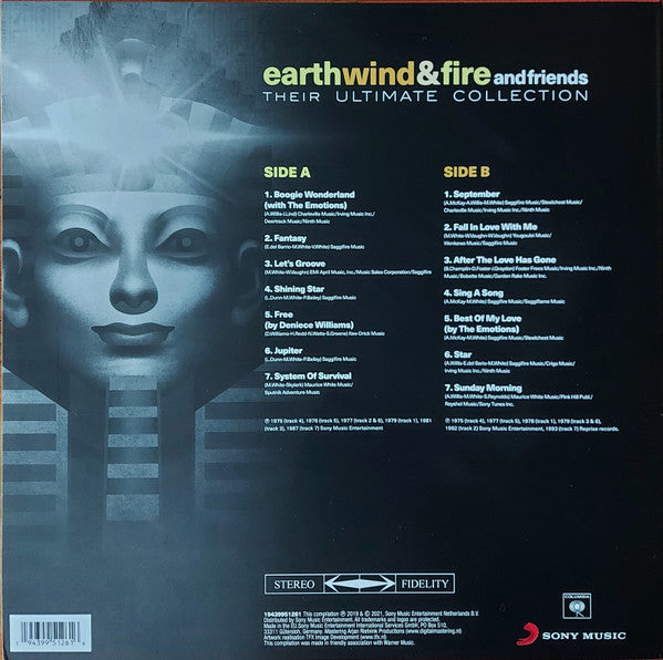 EARTH, WIND & FIRE and Friends (アース・ウィンド・アンド・ファイアー) - Their Ultimate Collection (EU 限定復刻再発「イエロー VINYL」LP/New)