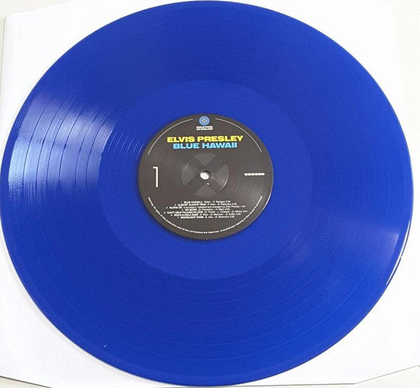 ELVIS PRESLEY (エルヴィス・プレスリー) - Blue Hawaii (EU 限定ボーナス入り再発180g「ブルーVINYL」ステレオLP/New)'61年主演映画サントラ