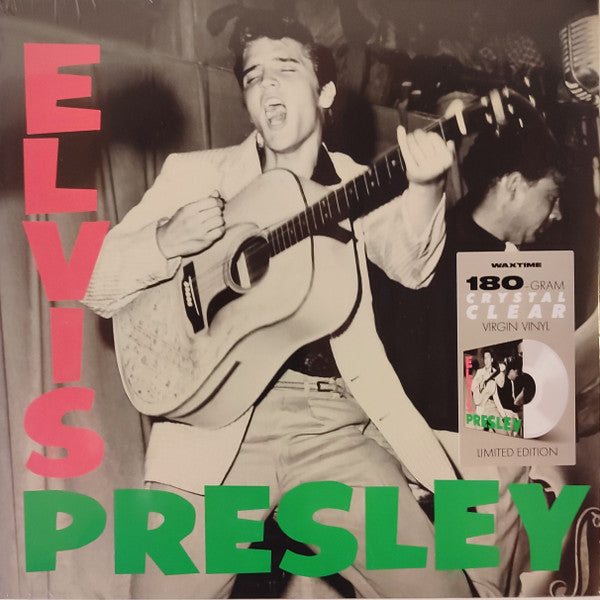 ELVIS PRESLEY (エルヴィスプレスリー) - Elvis Presley (1st) (EU 限定ボーナス入り再発「クリスタル・クリア・ヴァイナル LP/New-WaxTime #526006 )’56年1stアルバム