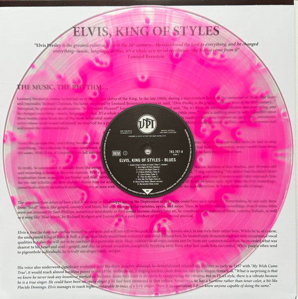ELVIS PRESLEY (エルヴィス・プレスリー) - Elvis Styles (EU レコードストア・デイ 1500枚限定「カラーVINYL」3xLP+インナー/3面見開きジャケ/New)