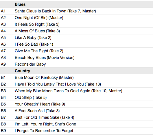 ELVIS PRESLEY (エルヴィス・プレスリー) - Elvis Styles (EU レコードストア・デイ 1500枚限定「カラーVINYL」3xLP+インナー/3面見開きジャケ/New)