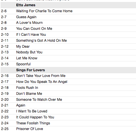 ETTA JAMES (エタ・ジェイムズ) - Five Classic Albums (UK 限定合体再発CDx2枚組D/New) 全50曲!