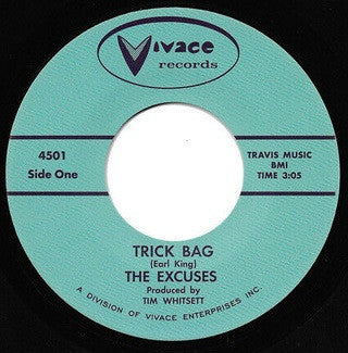 EXCUSES (エクスキューゼズ) - Trick Bag (UK 限定リプロ再発 7"/New)