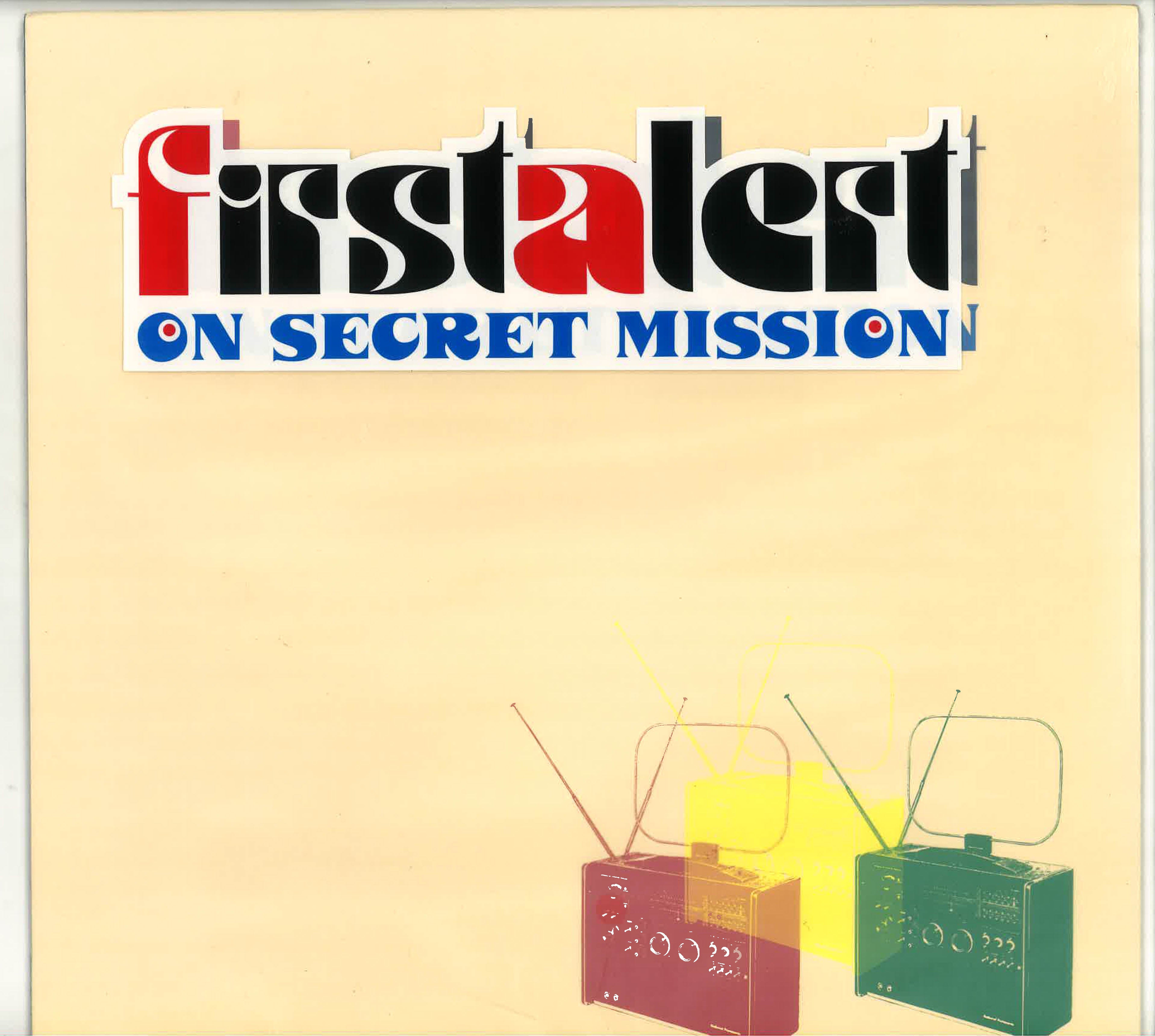 FIRST ALERT (ファースト・アラート) - On Secret Mission (Japan タイムボム 限定4曲入り12インチ+初回アウターバッグ付 /New)