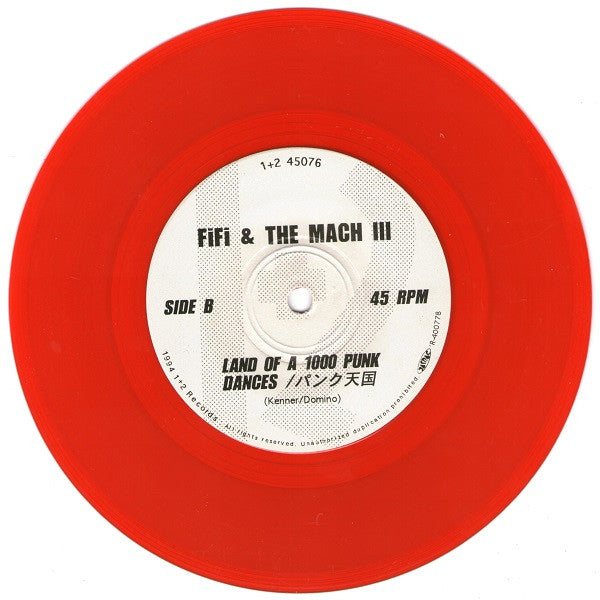 FIFI & The MACH III (フィフィ&ザ・マッハ・スリー) - 1976 (Arizona Mix) (Japan 限定ジャケ付き「赤盤」7"/廃盤 New)