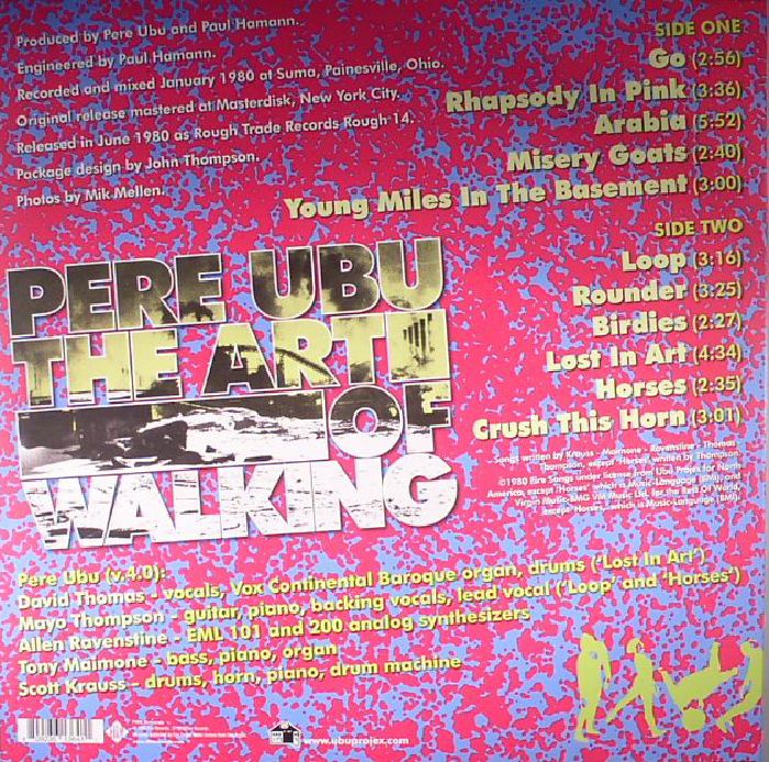 PERE UBU (ペル・ウブ) - The Art Of Walking (EU 正規限定再発 LP/NEW) '80年4thアルバム