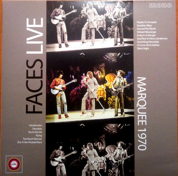 FACES (フェイセズ)  - Live At The Marquee 1970 (UK  限定リリース「モノラル」 LP/廃盤 New)