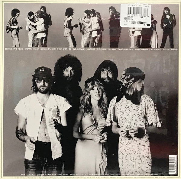 FLEETWOOD MAC (フリートウッド・マック) - Rumours (EU 正規限定復刻再発「クリア・ヴァイナル」LP/New)
