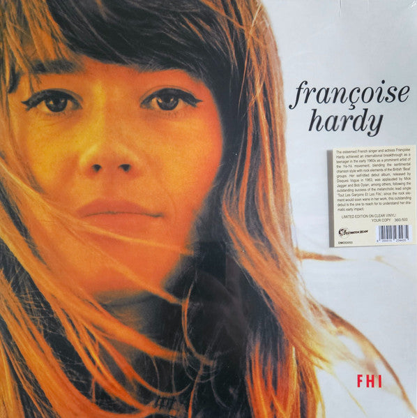 FRANCOISE HARDY (フランソワーズ・アルディ) - Françoise Hardy [2nd Album] (EU  限定500枚ナンバリング入り再発「クリア VINYL」LP/New)