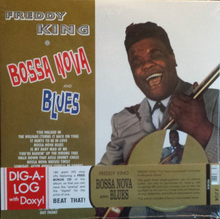 FREDDY KING (フレディ・キング)  - Bossa Nova And Blues (EU 限定復刻再発180g高音質 LP+CD, 帯/廃盤 New)