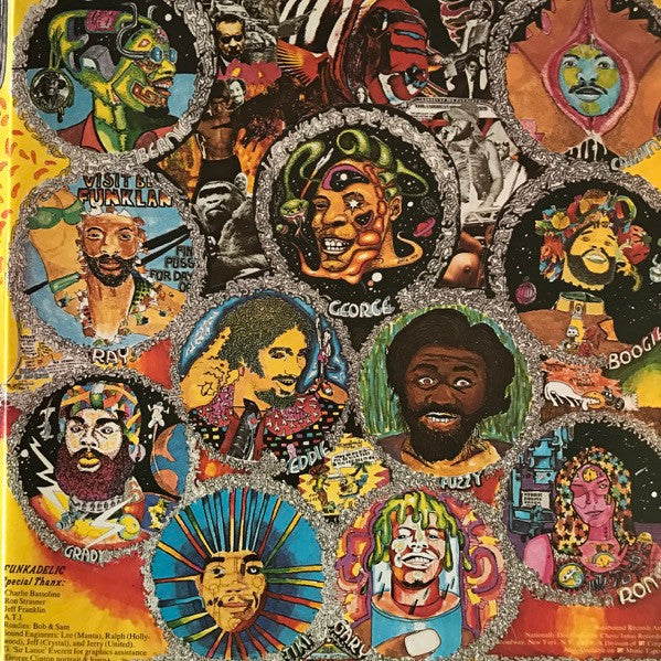 FUNKADELIC (ファンカデリック) - Standing On The Verge Of Getting It On (EU 限定復刻再発アナログLP-見開きジャケ/New)
