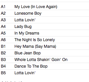 GENE VINCENT (ジーン・ヴィンセント) - Hey Mama! (UK 限定10インチ LP/New)