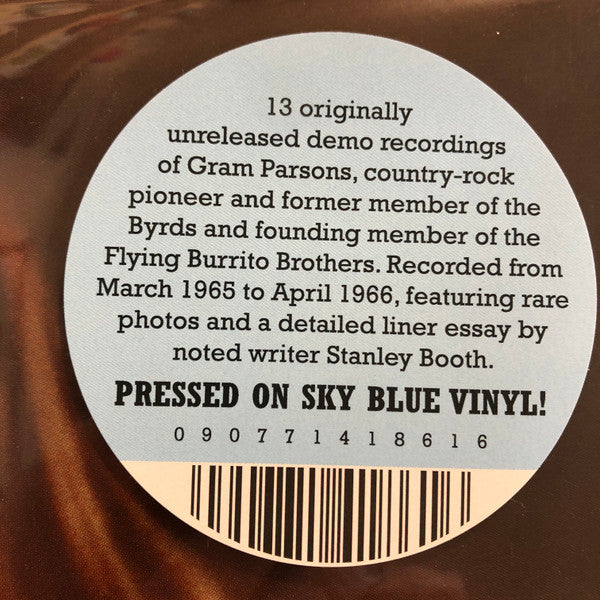 GRAM PARSONS (グラム・パーソンズ) - Another Side of This Life (US 限定「スカイブルーVINYL」モノラル LP/New)