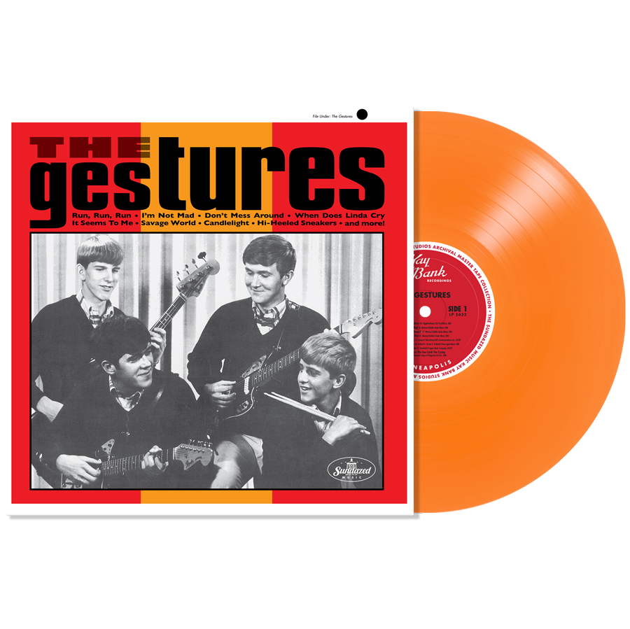 GESTURES (ジェスチャーズ) - The Gesture (US 限定再発「オレンジVINYL」LP/New)