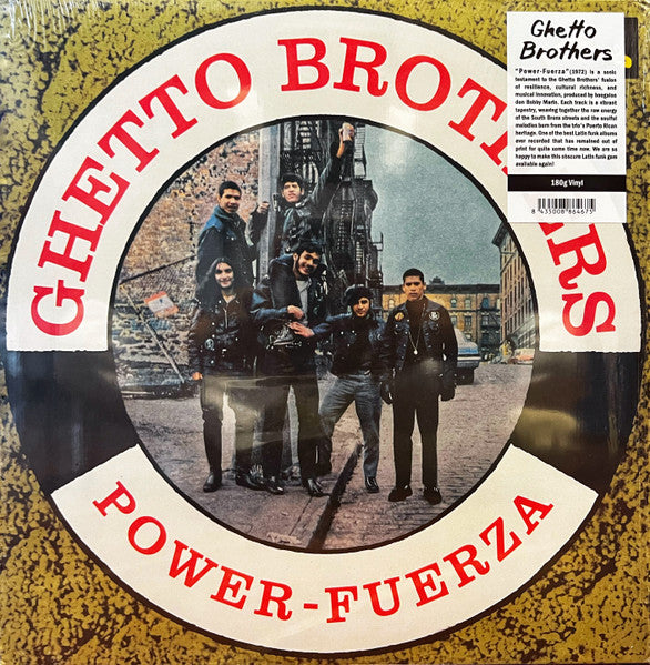 GHETTO BROTHERS (ゲットー・ブラザーズ) - Power-Fuerza (スペイン限定復刻再発180g LP/New)幻の鬼レア・ラテンファンク名作!