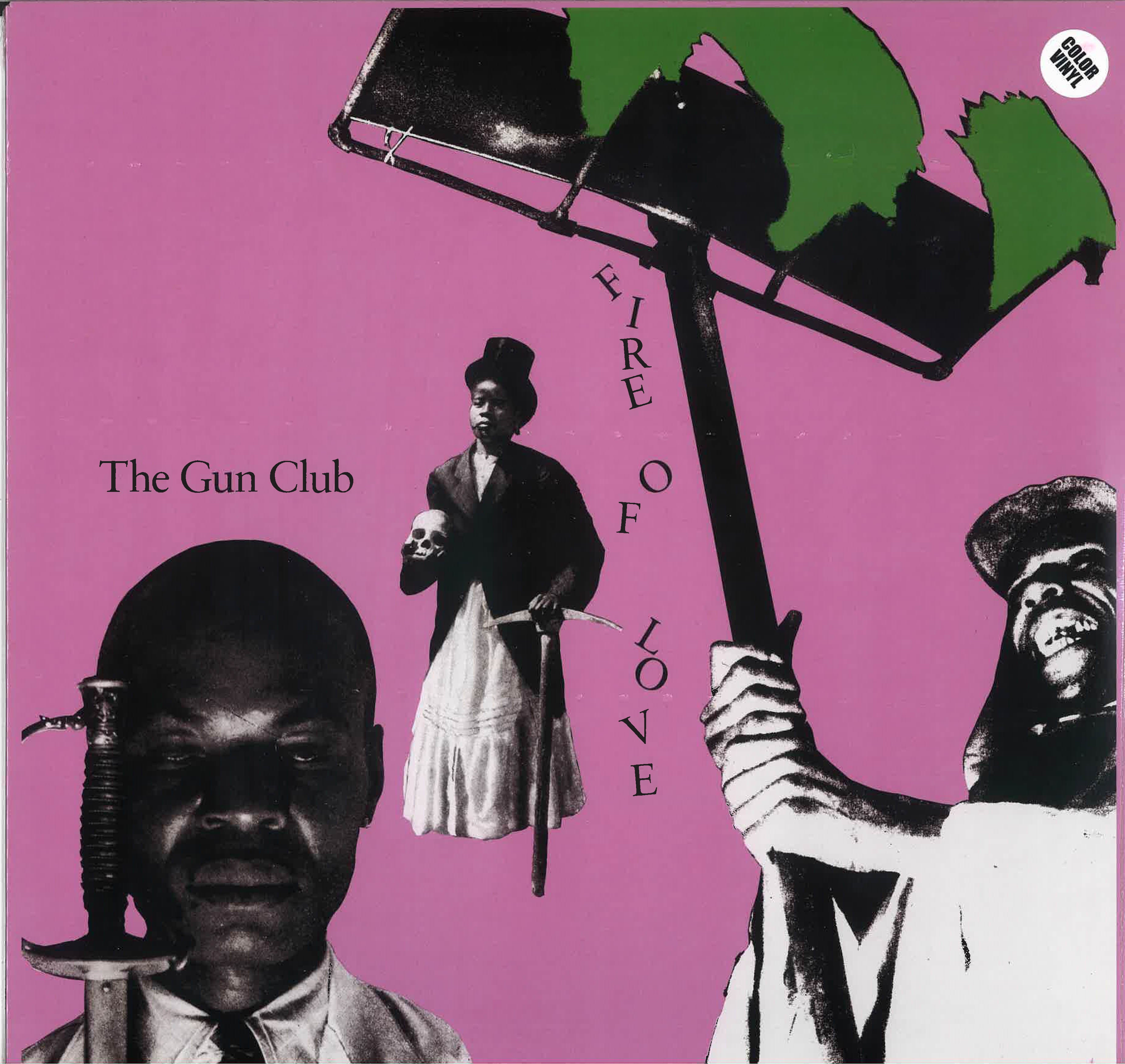 GUN CLUB (ガン・クラブ) - Fire Of Love (EU 限定リプロ再発「カラーVINYL」LP/New)82年デビューアルバム