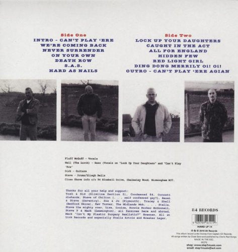 CLOSE SHAVE (クローズ・シェィヴ) - Hard As Nails (UK 正規再発「限定ブラックヴァイナル」 LP / New) '90年セカンドアルバム!