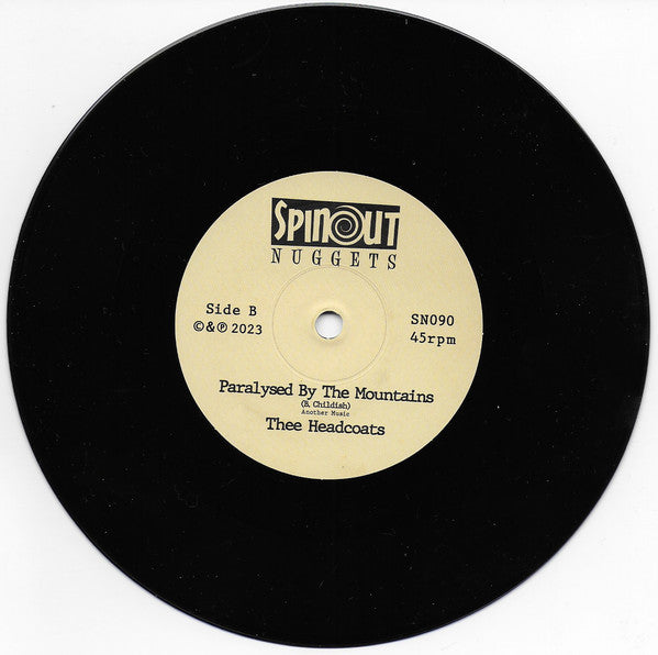 HEADCOATS, Thee (ヘッドコーツ) - Leader Of The Sect 'Bona ! (UK 限定500枚ナンバリング入りざら紙ジャケ付き 7"/New)