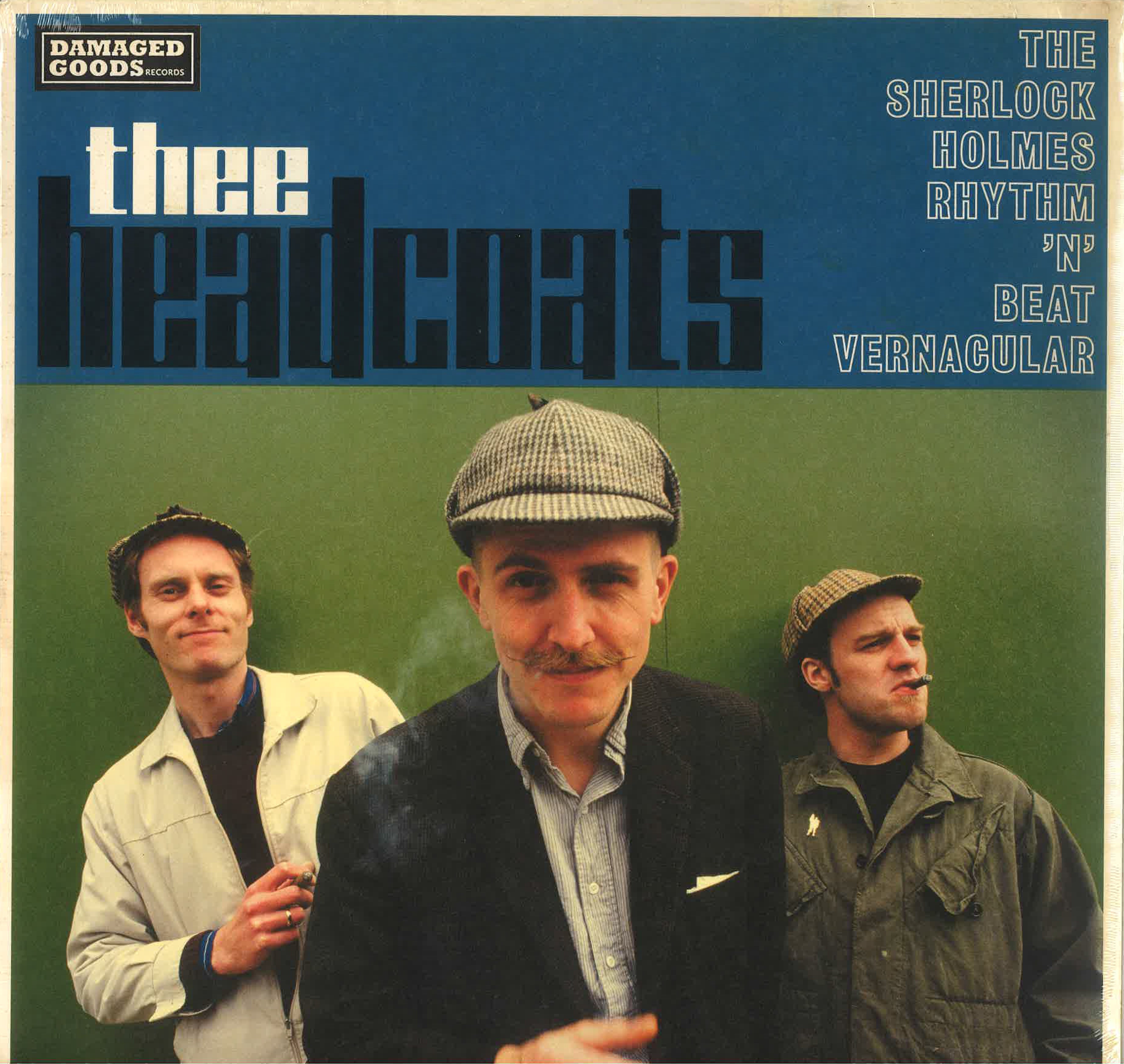 HEADCOATS (ヘッドコーツ) - The Sherlock Holmes Rhythm 'N' Beat Vernacular (UK 限定「黒盤」LP/New) '25年新作アルバム!