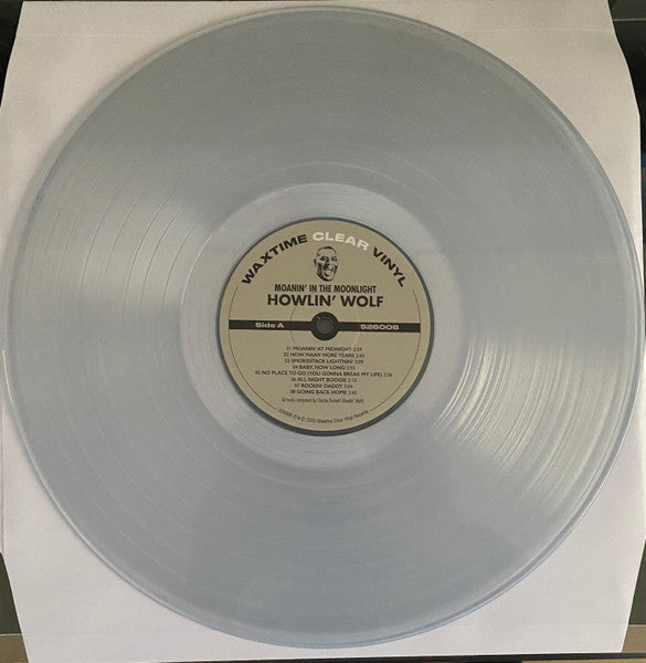 HOWLIN’ WOLF (ハウリン・ウルフ) - Moanin’ In The Moonlight (EU 限定ボーナス追加16曲入り再発180g「クリスタルクリア VINYL」LP) ’58年デビュー・アルバム