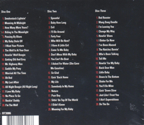 HOWLIN’ WOLF (ハウリン・ウルフ) - The Absolutely Essential (UK 限定再発CDx3枚組 / New) ベスト全60曲!