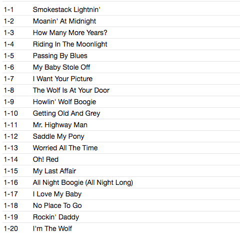 HOWLIN’ WOLF (ハウリン・ウルフ) - The Absolutely Essential (UK 限定再発CDx3枚組 / New) ベスト全60曲!