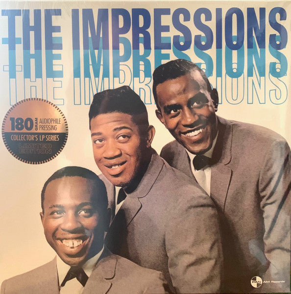 IMPRESSIONS, THE (ジ・インプレッションズ) - The Impressions (EU 限定ボーナス追加14曲入り復刻再発 LP /New)'63年名作デビューアルバム