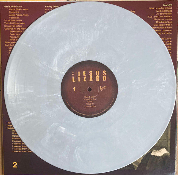 JESUS LIZARD, THE (ジーザス・リザード) - Rack (Worldwide 限定「シルヴァーマーブルヴァイナル」 LP/NEW)'24年復帰作