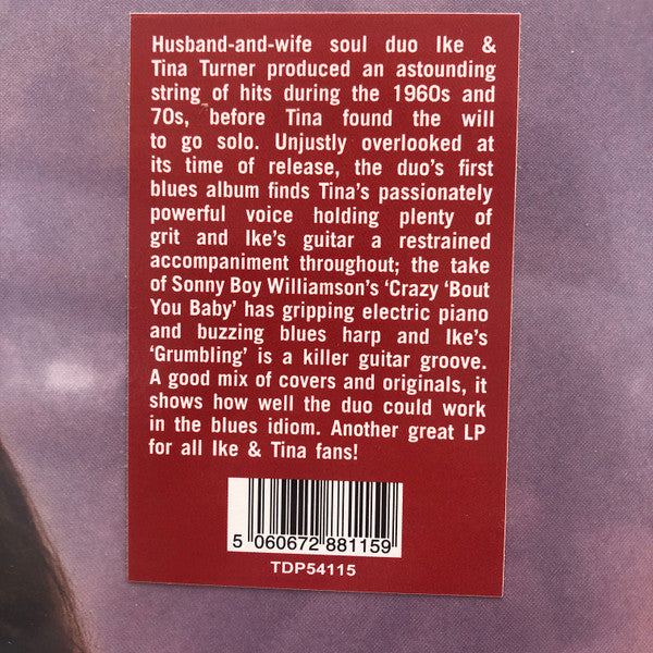 IKE & TINA TURNER (アイク&ティナ・ターナー) - Outta Season (EU 限定復刻再発 LP/New)