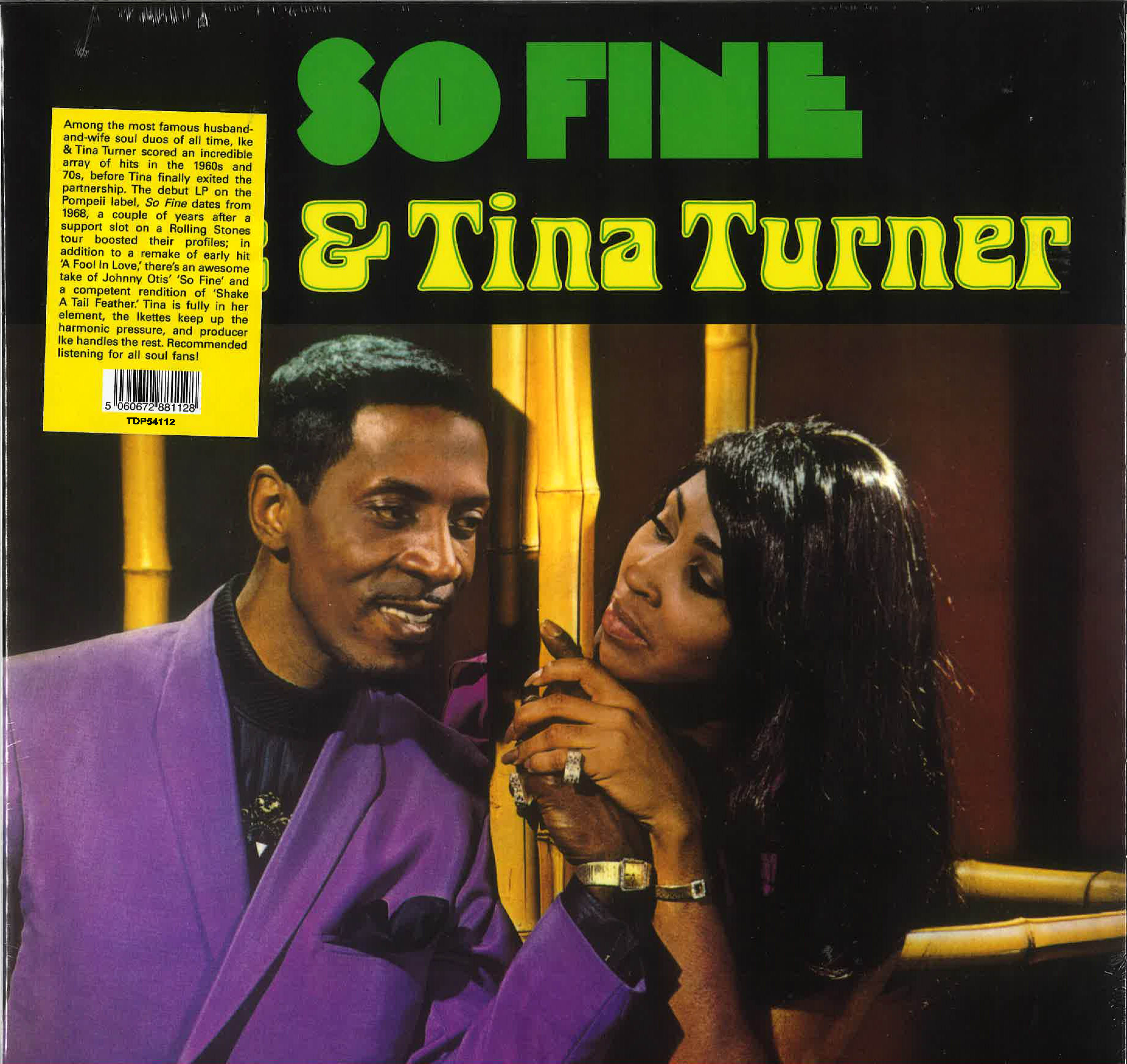 IKE & TINA TURNER (アイク&ティナ・ターナー) - So Fine (EU 限定復刻再発 LP/New)