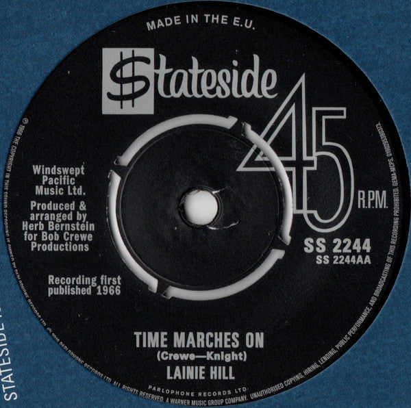 INVITATIONS, THE / LAINIE HILLS (インヴィテーションズ / レイニー・ヒルズ) - What's Wrong With Me Baby / Time Marches On (UK 限定再発スプリット7" /New) ノーザン名曲カップリング