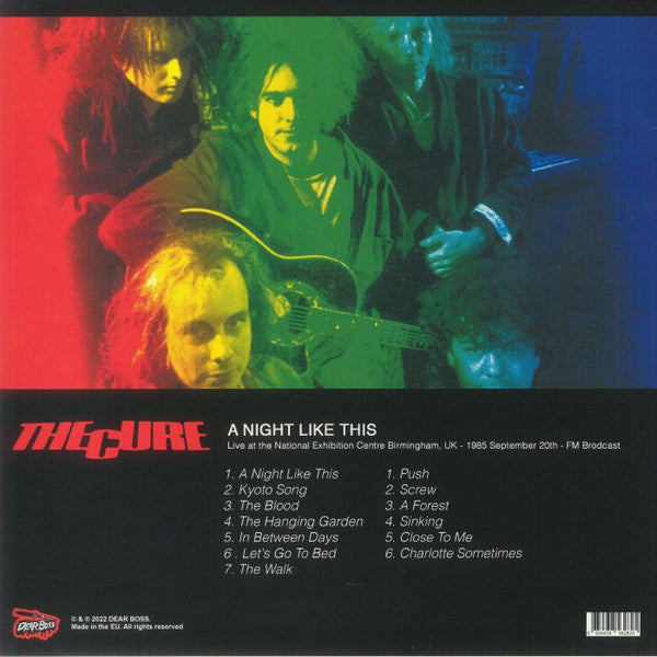 CURE, THE (ザ・キュアー) - A Night Like This: Live At The National Exhibition Centre Birmingham UK (Dutch 300枚限定カラーヴァイナル LP/NEW)
