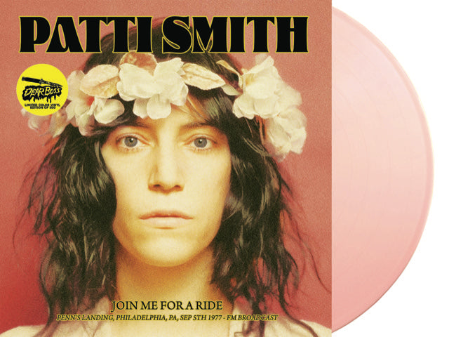 PATTI SMITH (パティ・スミス) - Join Me For A Ride : Penn's Landing, Philadelphia, Pa., Sep 5th 1977 - FM Broadcast (EU 300枚限定ピンクヴァイナル LP/ New)
