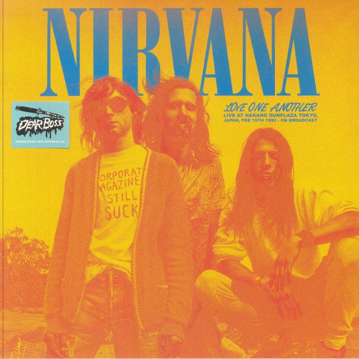 NIRVANA (ニルヴァーナ) - Love One Another Live At Nakano Sunplaza Tokyo, Japan (EU 300枚限定「ターコイズヴァイナル」 LP/NEW) ライブアルバム