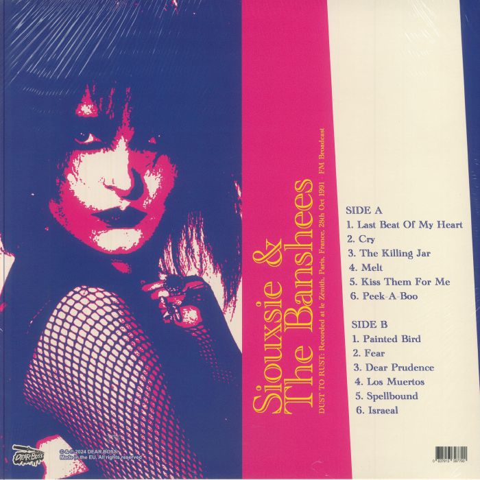 SIOUXSIE AND THE BANSHEES (スージー・アンド・ザ・バンシーズ) - Dust To Rust (EU 300枚限定「カラーヴァイナル」 LP/NEW) ライブアルバム