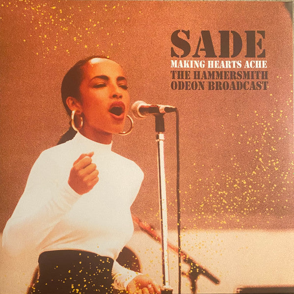 SADE (シャーデー) - Making Hearts Ache The Hammersmith Odeon Broadcast (EU 300枚限定「ターコイズヴァイナル」 LP/NEW) ライブアルバム