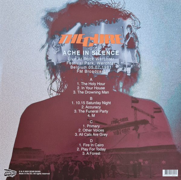 CURE, THE (ザ・キュアー) - Ache In Silence - Live At Rock Werchter Festival 1981 (EU 限定リリース 2xLP/NEW) ライブアルバム