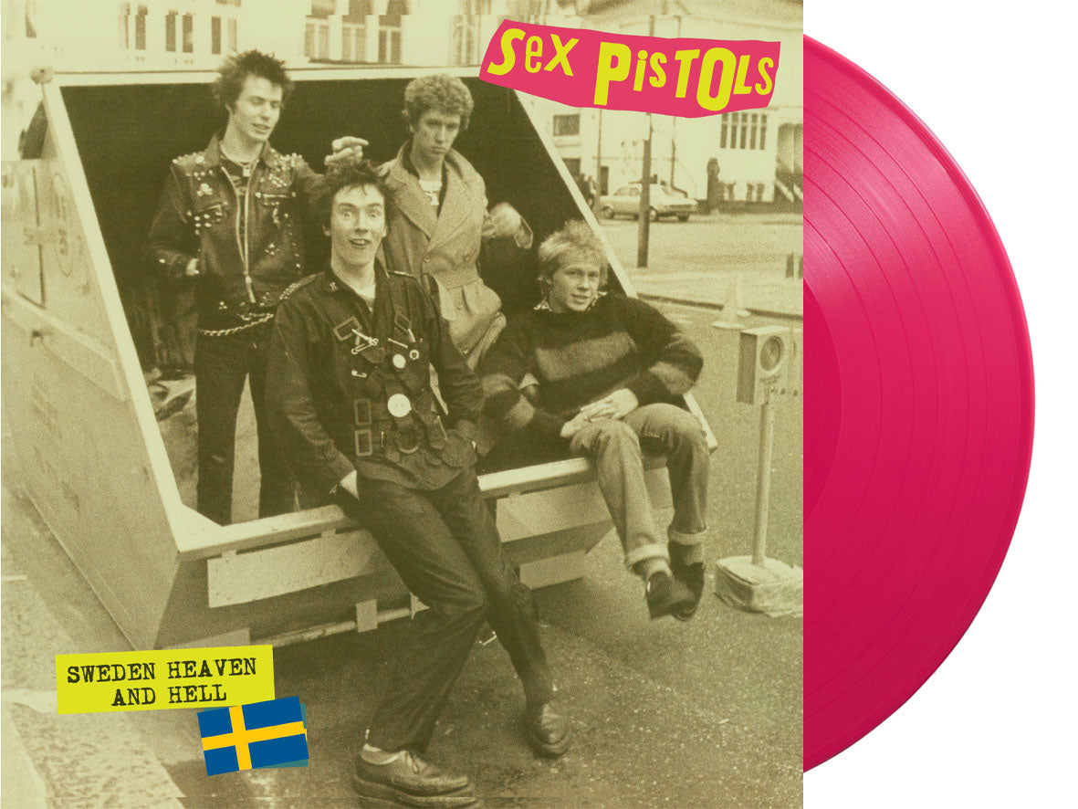 SEX PISTOLS (セックス・ピストルズ) - Sweden Heaven And Hell (EU 300枚限定「ピンクヴァイナル」LP/ New) '77年7月のスウェーデン公演をカップリング収録!
