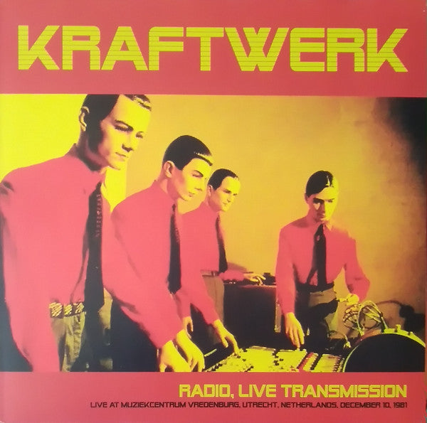 KRAFTWERK (クラフトワーク) - Radio, Live Transmission (EU 300枚限定「カラーヴァイナル」 LP/NEW) '81年オランダ録音ライブアルバム